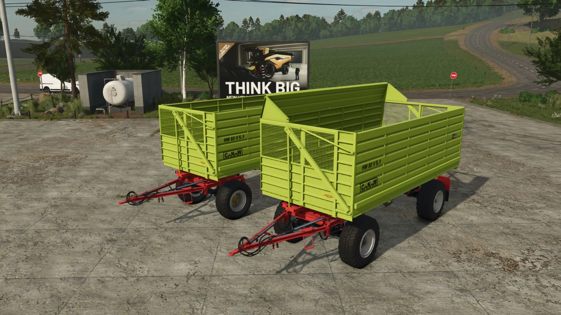 FS25 Fortschritt HW 80 Conow V1.0 Trailers Mod FS25 Mod Free Download