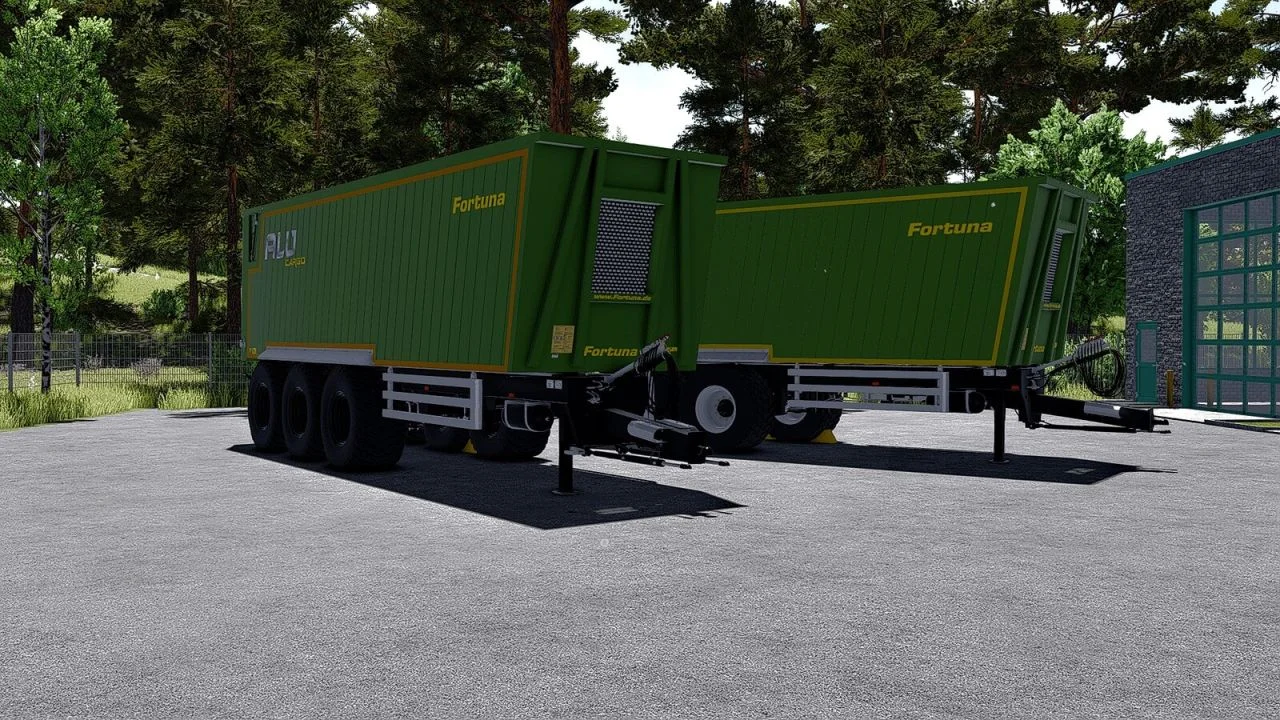 FS25 Fortuna FTM Pack V1.0.0.1 Trailers Mod FS25 Mod Free Download