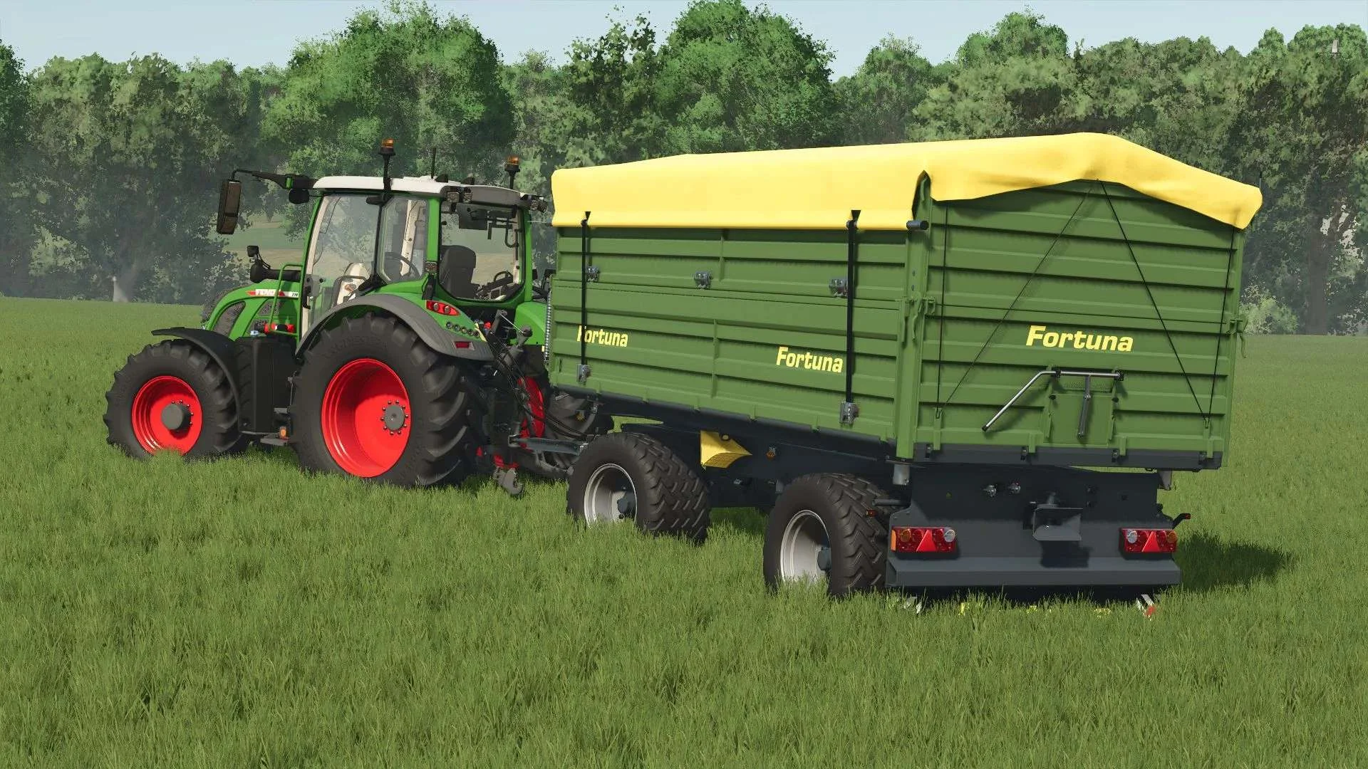 FS25 Fortuna K180 v1.0.0.1 Trailers Mod FS25 Mod Free Download