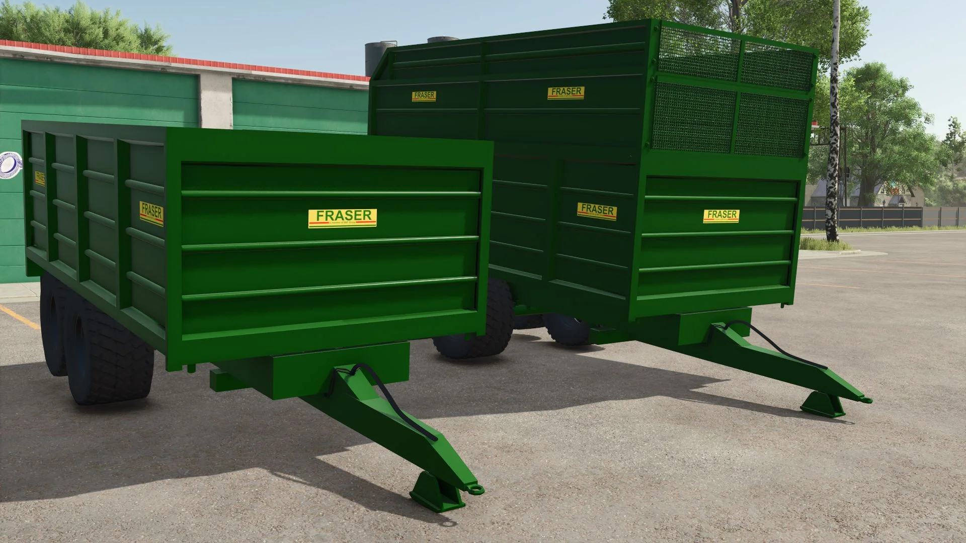 FS25 Fraser Trailers Pack V1.0 FS25 Mod Free Download