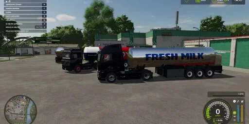 FS25 Fresh Milk Trailer v1.0 Trailers Mod FS25 Mod Free Download