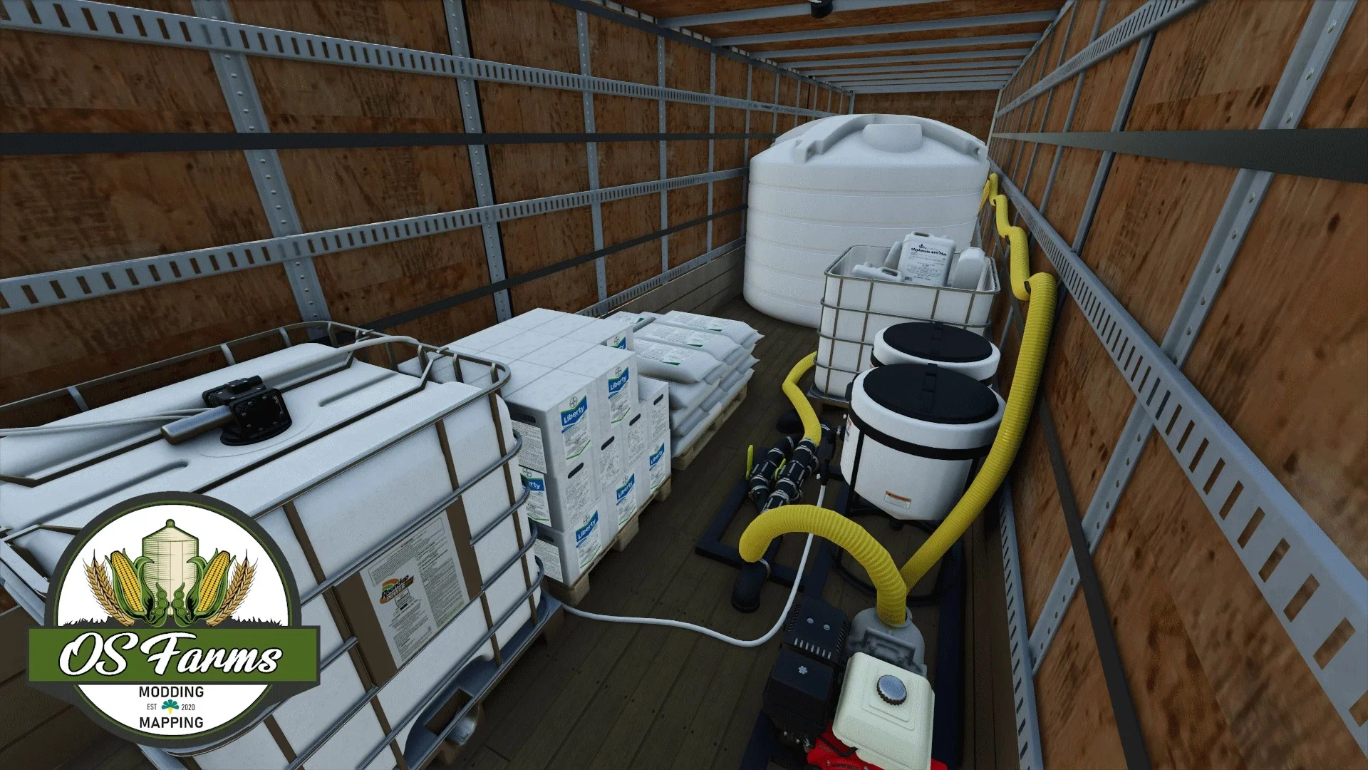 FS25 Fruehauf Van Trailer sprayer trailer v1.0 Trailers Mod FS25 Mod Free Download