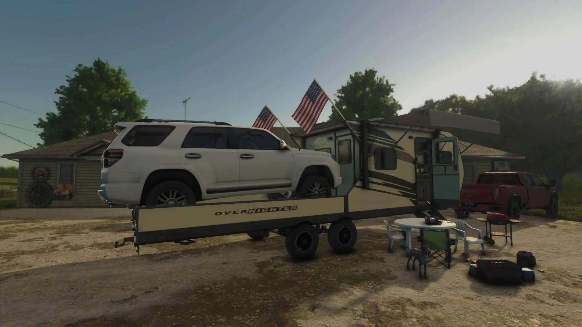 FS25 Genesis Supreme 12-14.6RB Camper v1.0 Trailers Mod FS25 Mod Free Download