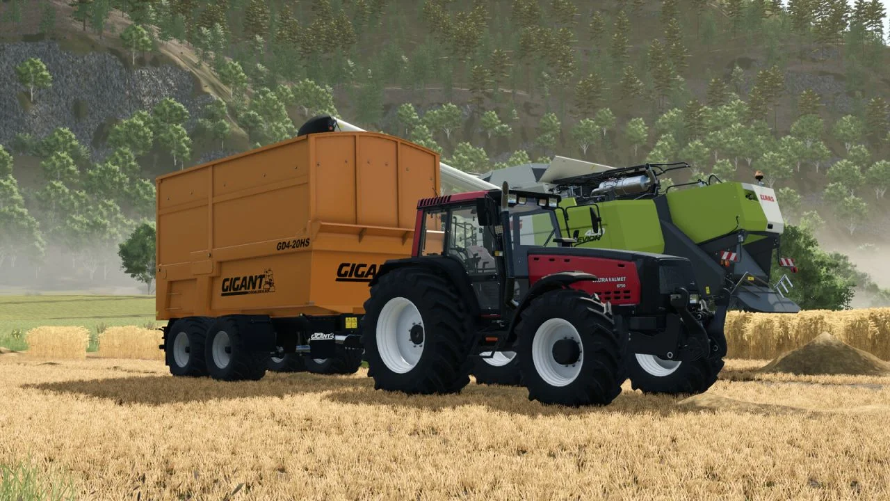 FS25 Gigant GD4-HS Pack V1.0 Trailers Mod FS25 Mod Free Download