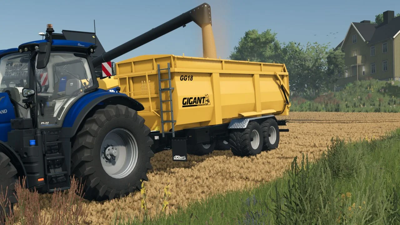 FS25 Gigant GG18 V1.0 Trailers Mod FS25 Mod Free Download