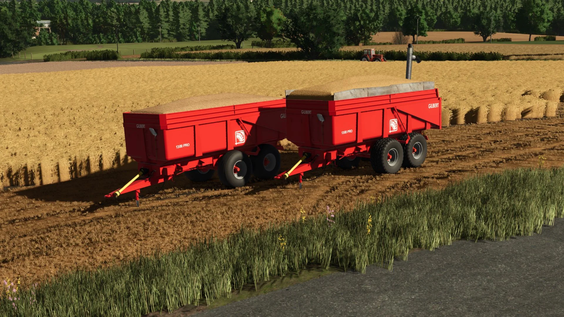 FS25 Gilibert 1300 PROFIL V2.0 Trailers Mod FS25 Mod Free Download