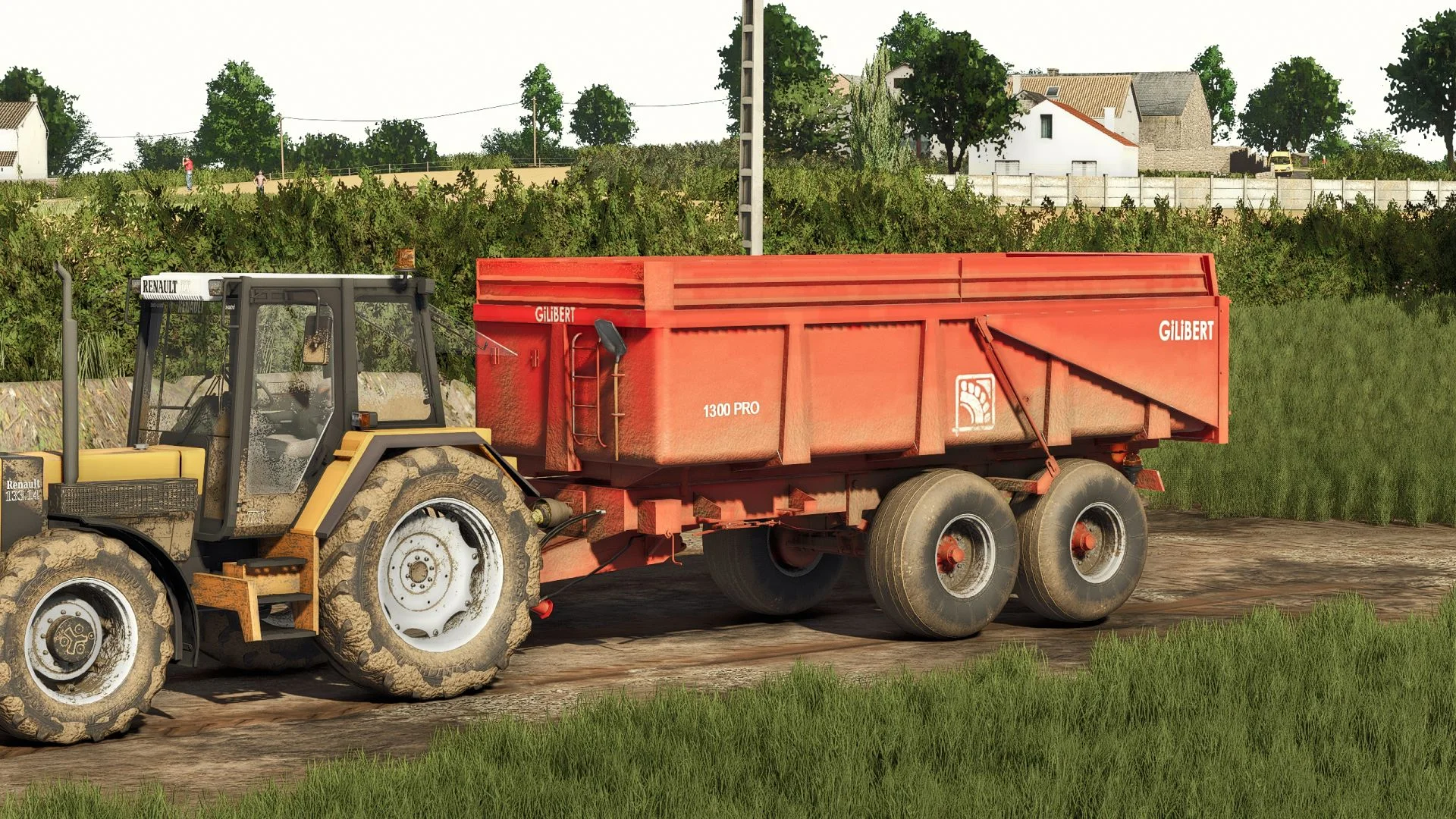 FS25 Gilibert 1300 PROFIL V3.0 Trailers Mod FS25 Mod Free Download
