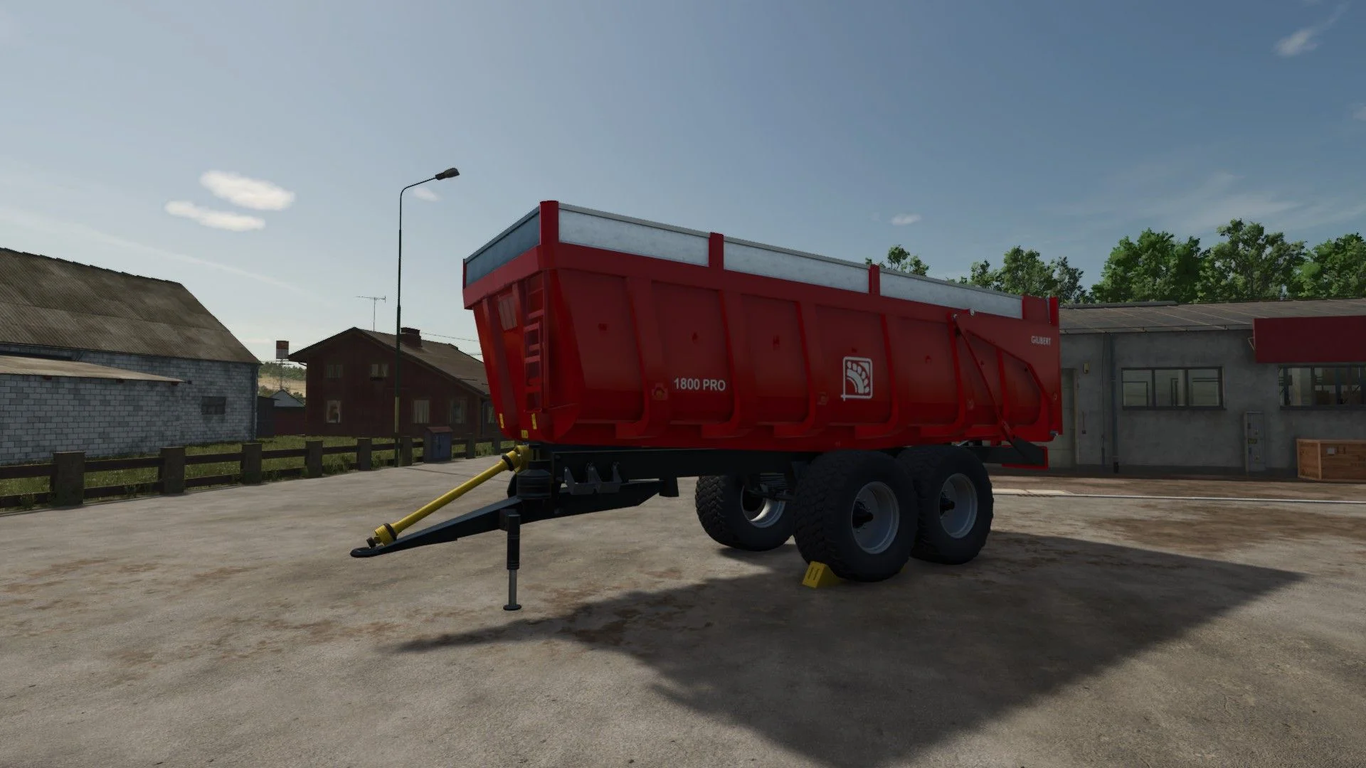 FS25 Gilibert 1800 Pro V1.0 Trailers Mod FS25 Mod Free Download