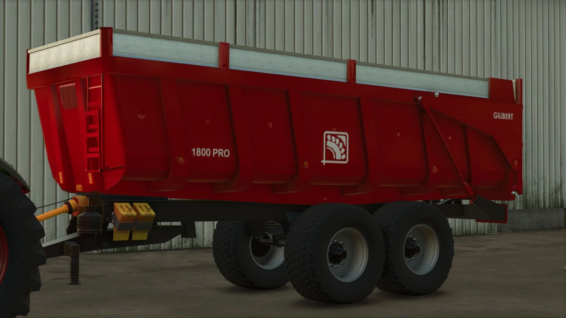 FS25 Gilibert 1800PRO v1.0 Trailers Mod FS25 Mod Free Download