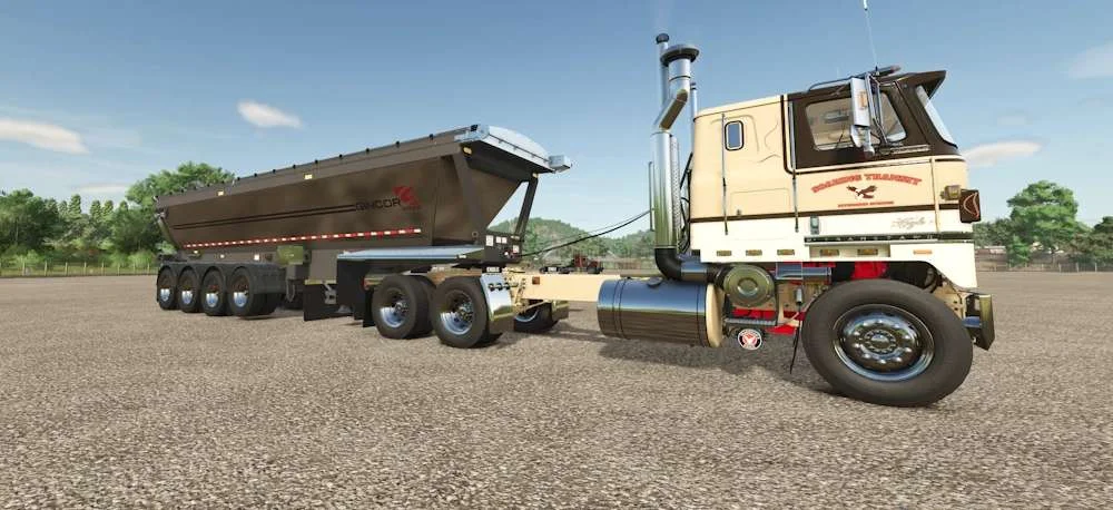 FS25 Gincor Live Bottom v1.0 Trailers Mod FS25 Mod Free Download