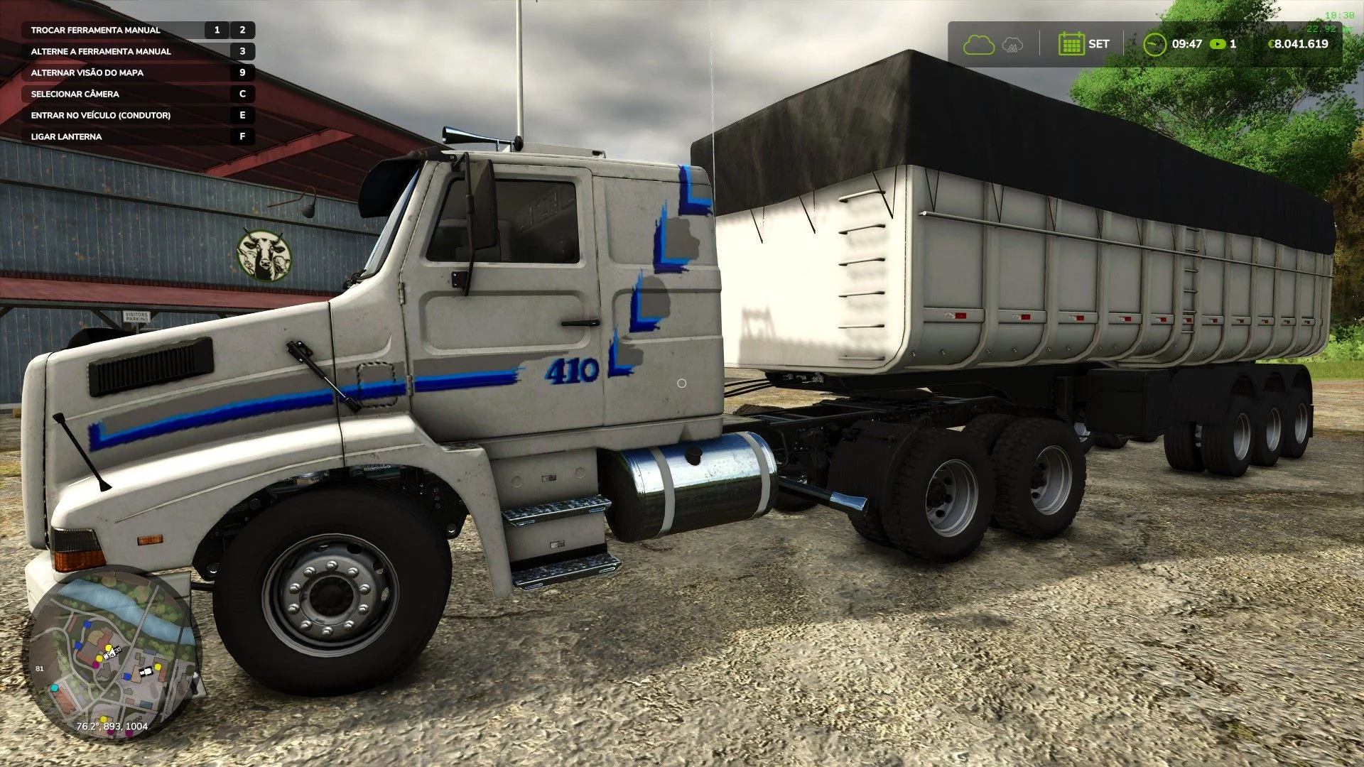 FS25 GNU Carreta Cacamba v1.0 Trailers Mod FS25 Mod Free Download