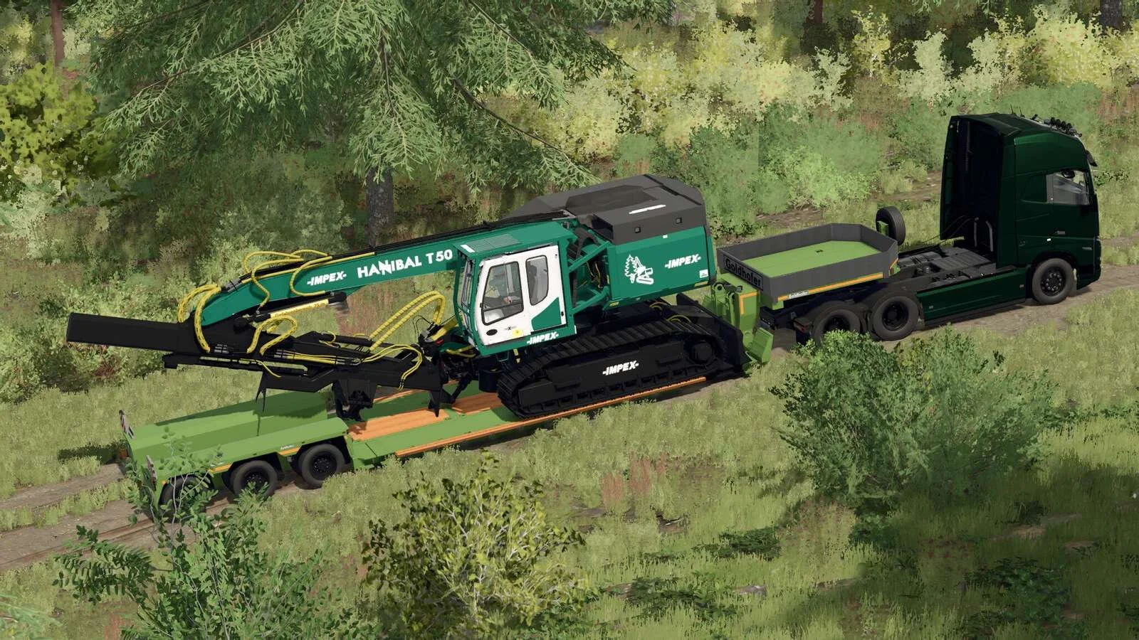FS25 Goldhofer STZ-VP Pack v1.0 Trailers Mod FS25 Mod Free Download