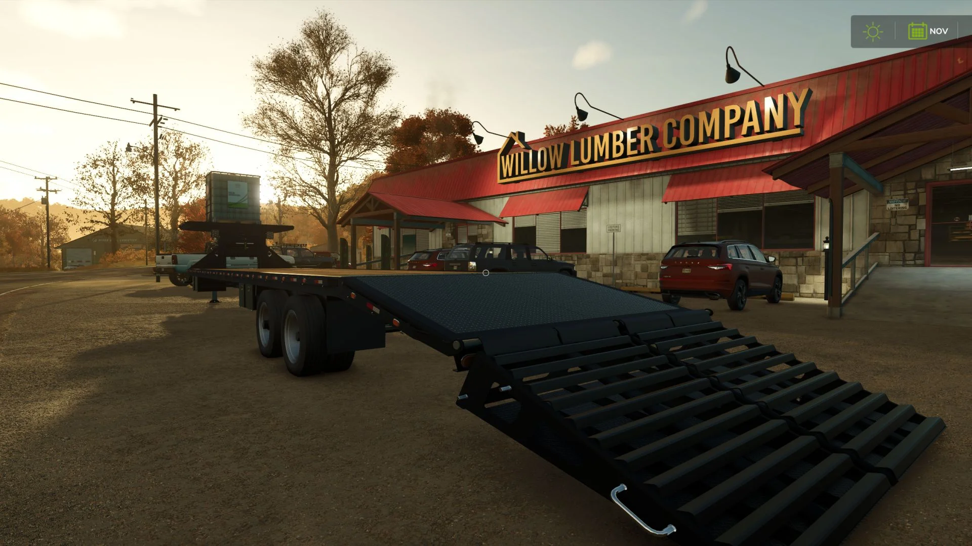 FS25 Gooseneck Trailer v1.0.0.1 Trailers Mod FS25 Mod Free Download