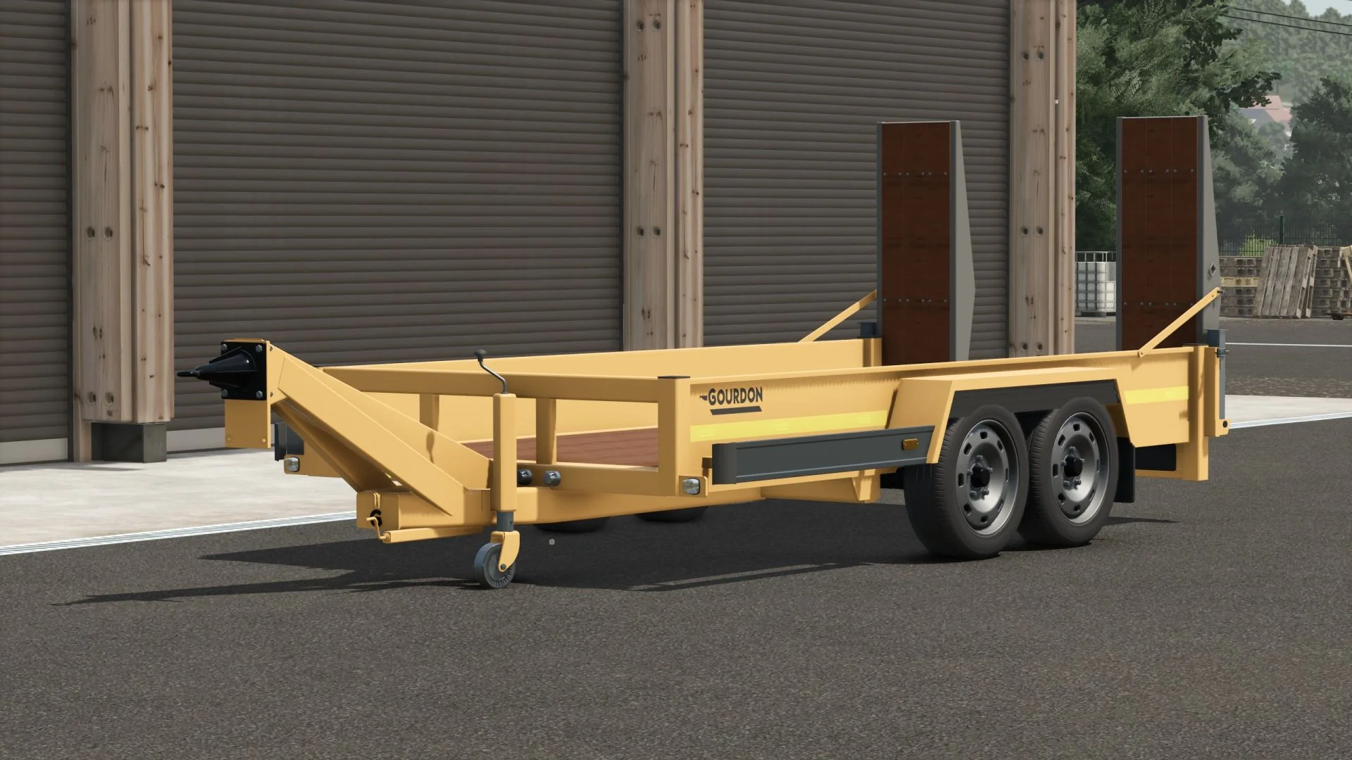 FS25 Gourdon PE 6000 V1.0 Trailers Mod FS25 Mod Free Download