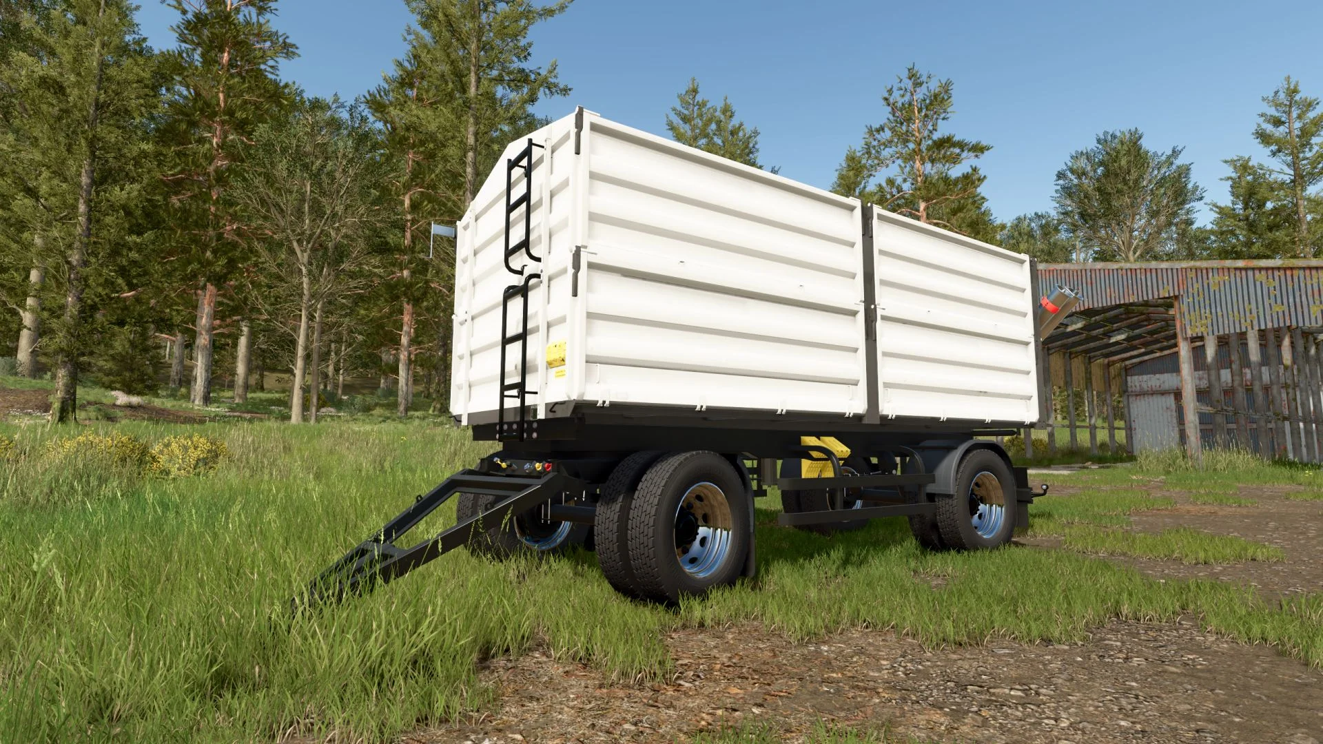 FS25 Grain Trailer V1.0 Trailers Mod FS25 Mod Free Download