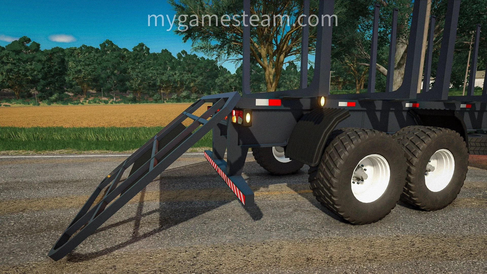 FS25 Guerra Log Trailer v1.0 Trailers Mod FS25 Mod Free Download