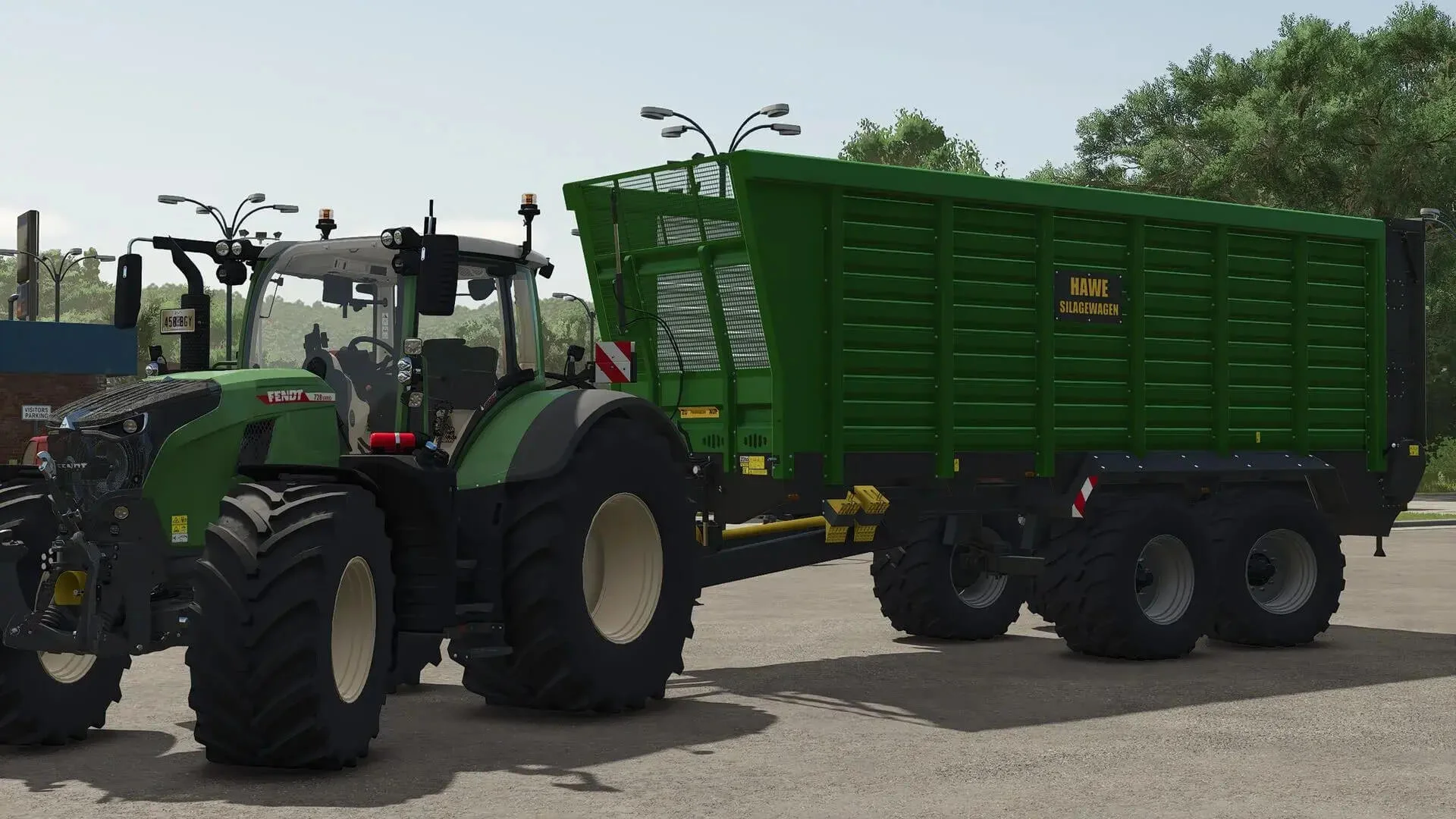 FS25 Hawe SLW 45tn and 50tn V1.0 Trailers Mod FS25 Mod Free Download