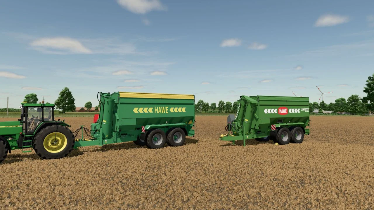 FS25 Hawe ULW 2500 V1.0 Trailers Mod FS25 Mod Free Download