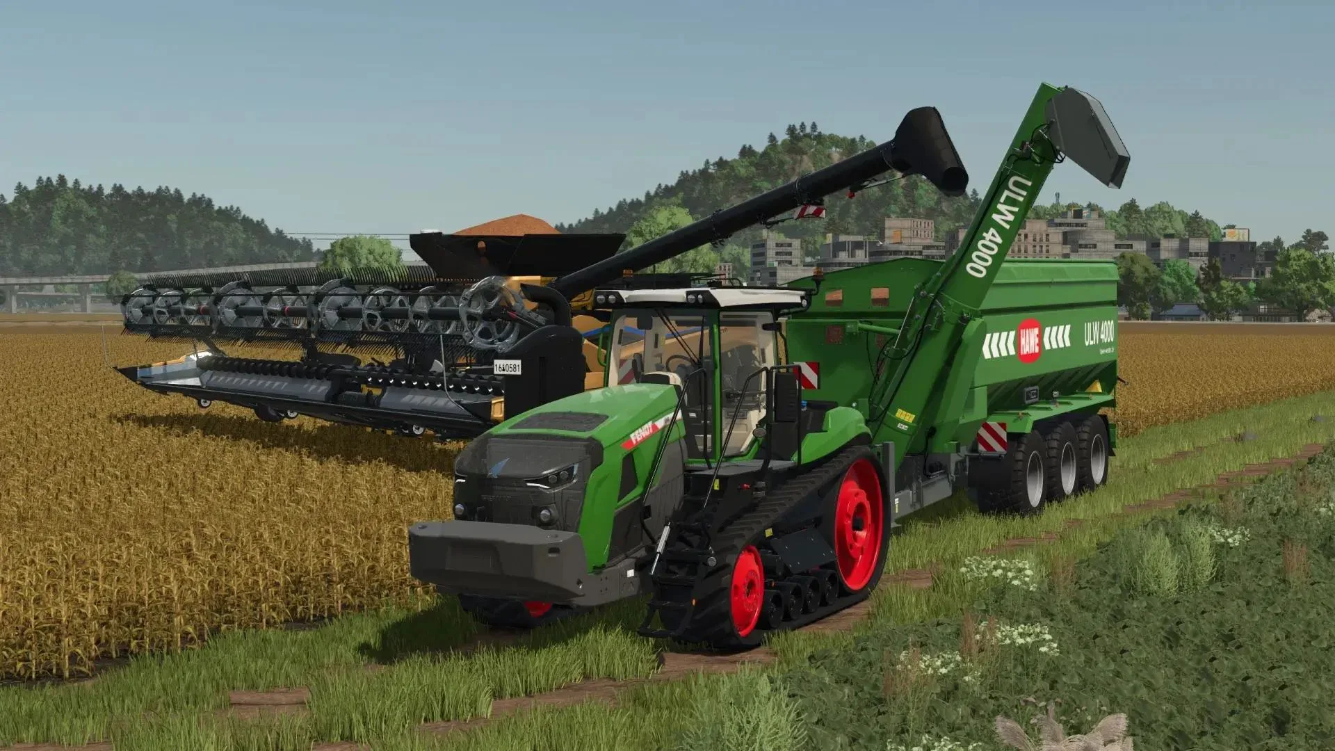 FS25 Hawe ULW 4000 Bulk V2.0 Trailers Mod FS25 Mod Free Download
