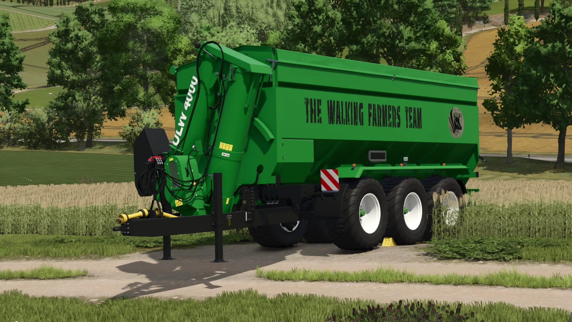 FS25 Hawe ULW 4000 V1.0.0.5 Trailers Mod FS25 Mod Free Download