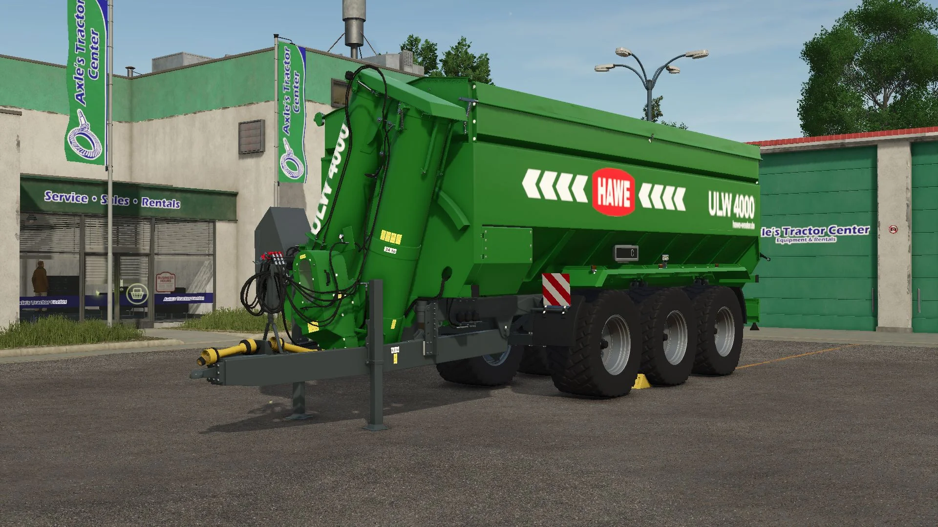 FS25 Hawe ULW 4000 v1.0 Trailers Mod FS25 Mod Free Download