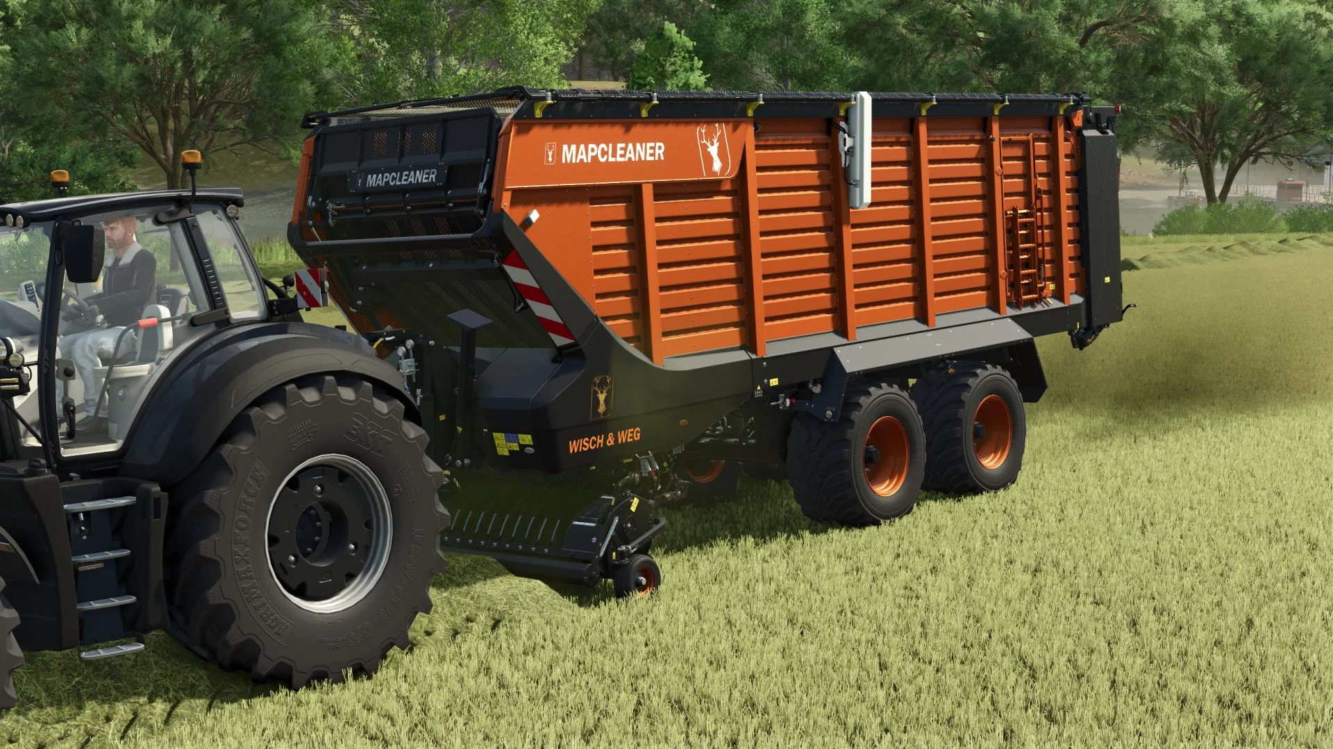 FS25 Hirschfeld Map Cleaner V1.0 Trailers Mod FS25 Mod Free Download
