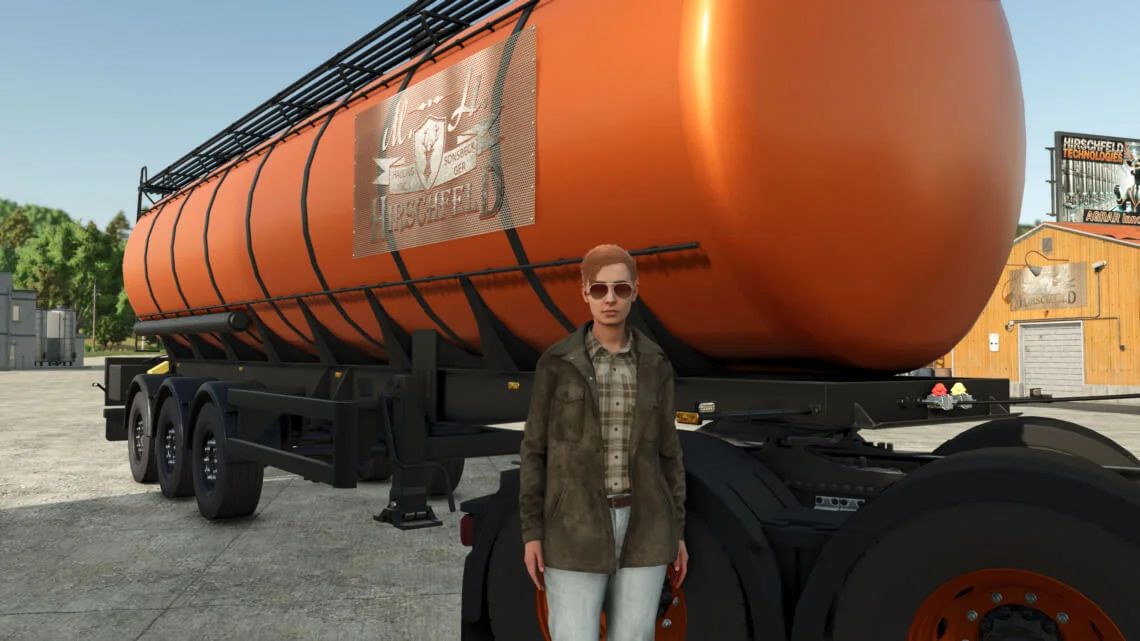 FS25 Hirschfeld MKS32 V1.0.2.4 Trailers Mod FS25 Mod Free Download