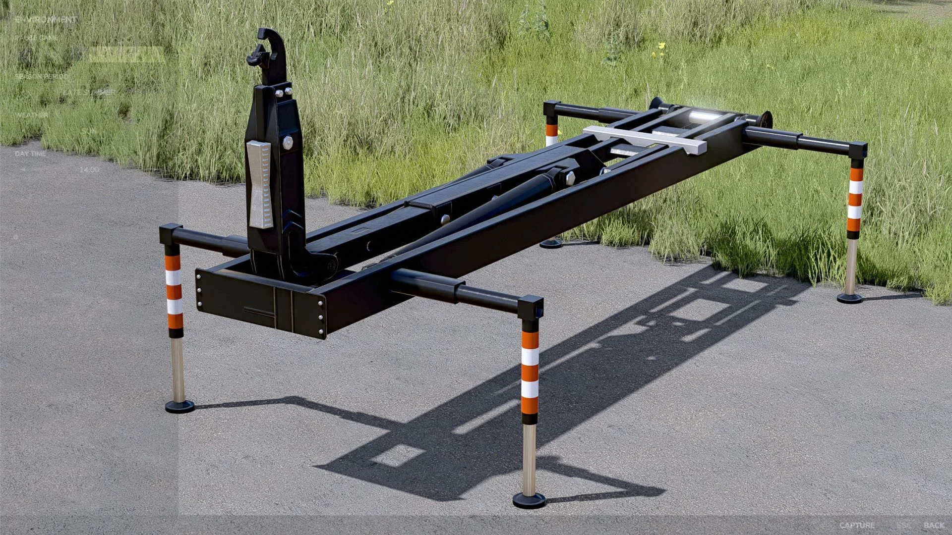 FS25 HKL setting frame for Volvo FH16 v1.0 Trailers Mod FS25 Mod Free Download