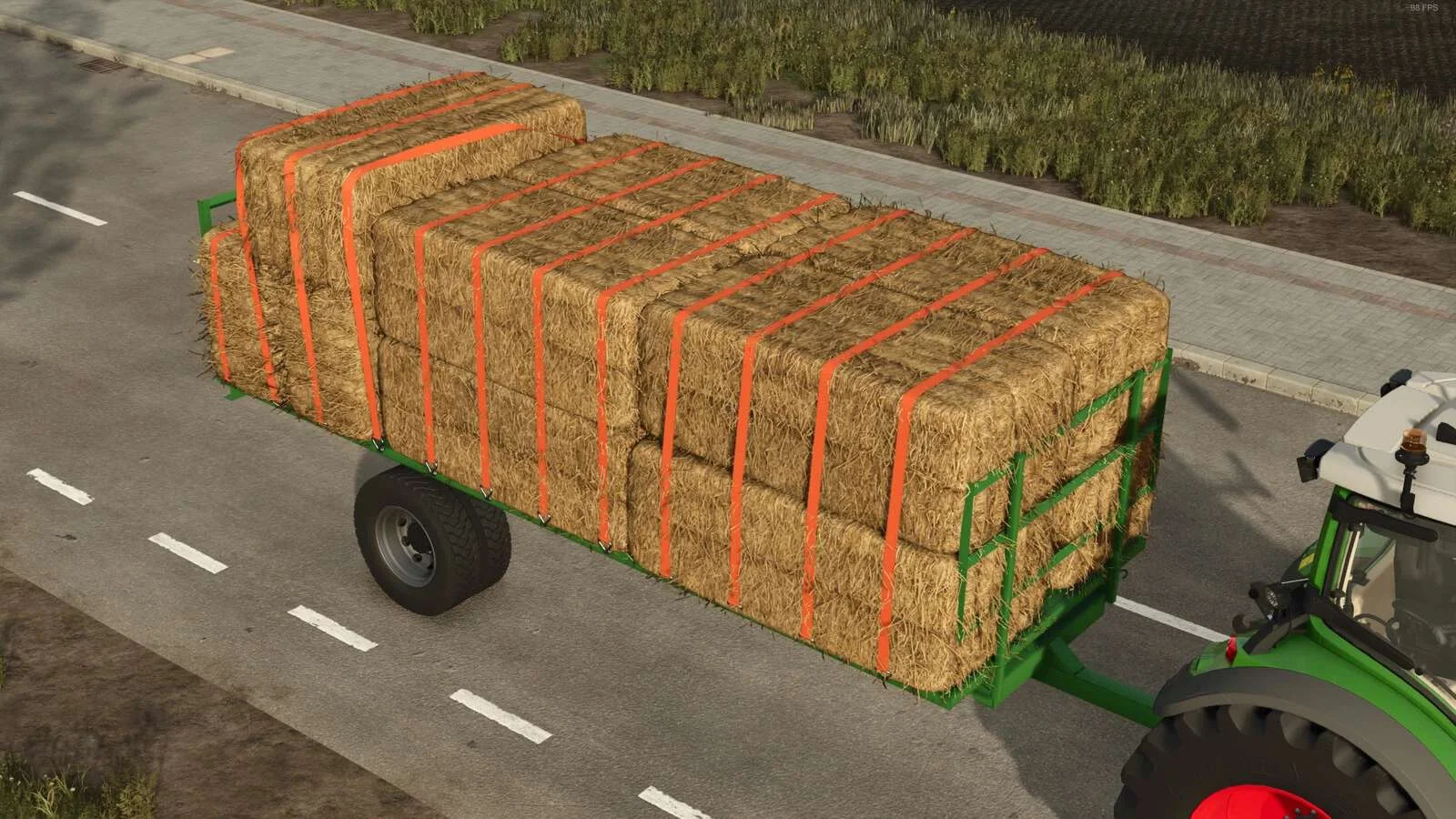 FS25 HomeMade Bale Trailer v1.0 Trailers Mod FS25 Mod Free Download