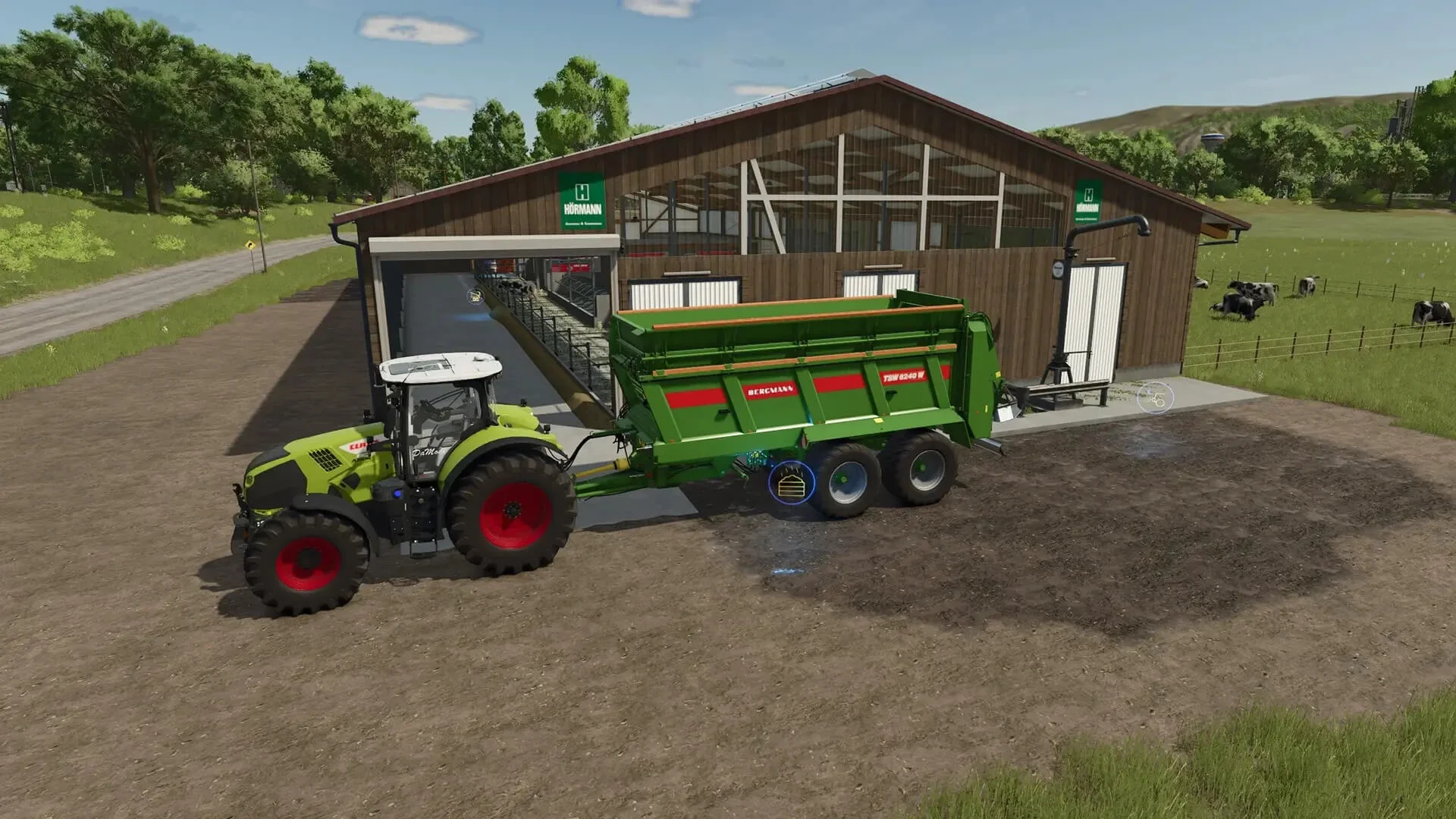 FS25 Hormann Kuhstall Set v1.2 Trailers Mod FS25 Mod Free Download