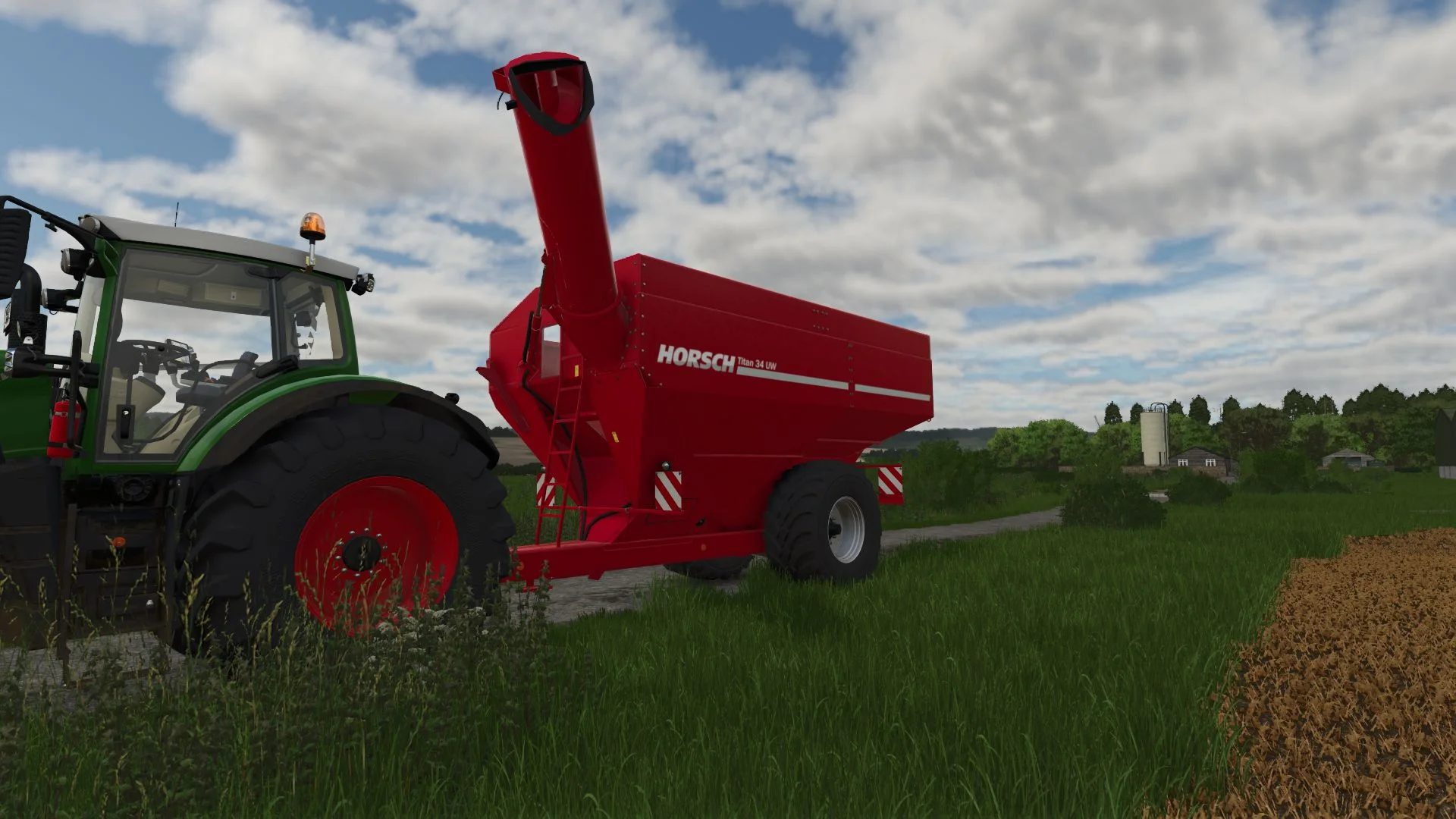 FS25 Horsch Titan 34 UW V1.0 Trailers Mod FS25 Mod Free Download
