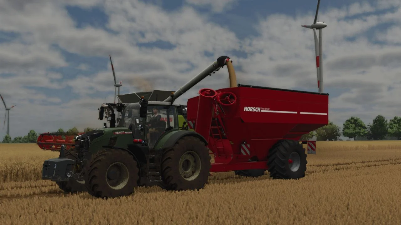 FS25 Horsch Titan 34UW V1.0 Trailers Mod FS25 Mod Free Download