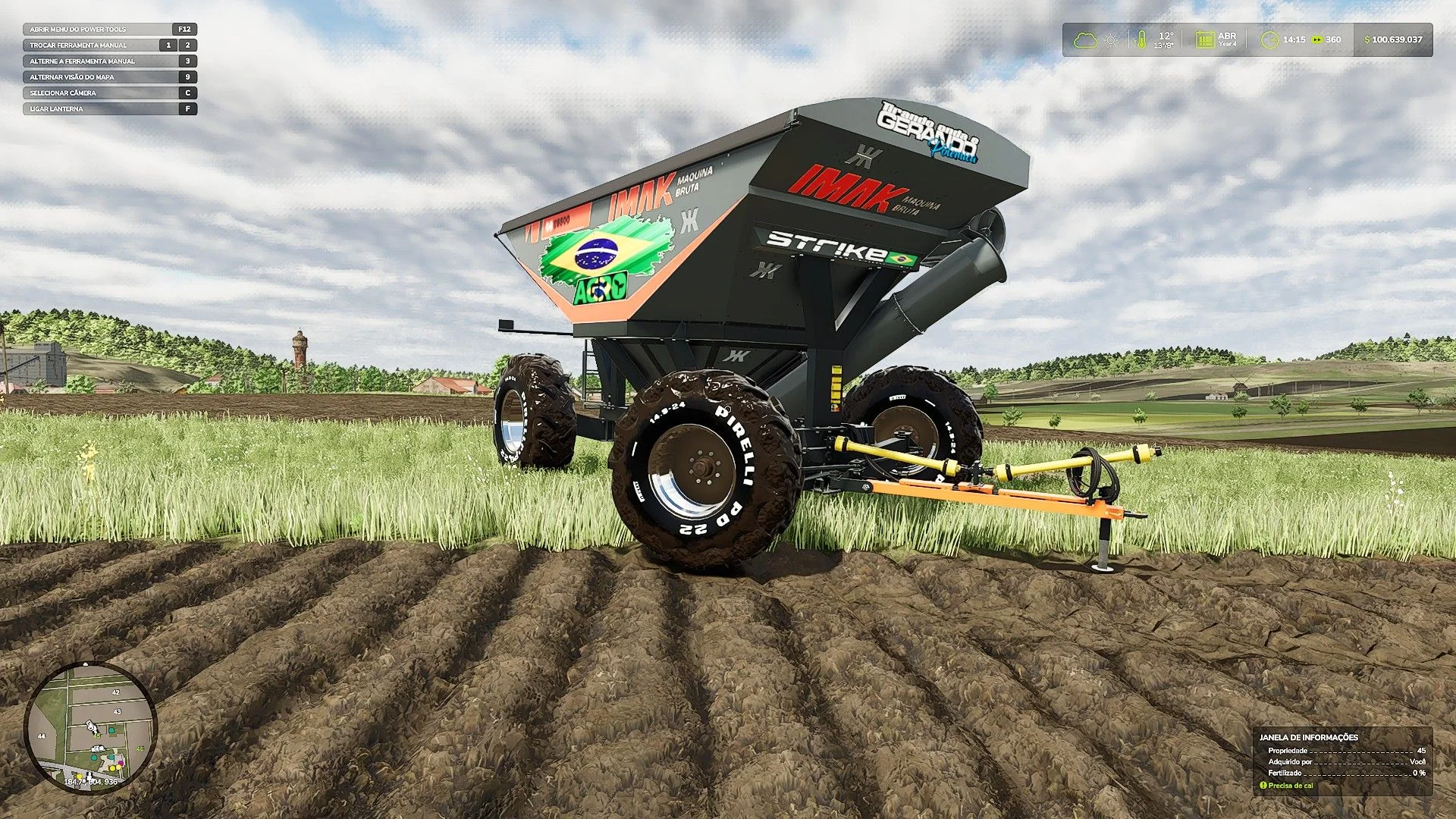 FS25 IMAK CG 28500 v1.1 Trailers Mod FS25 Mod Free Download