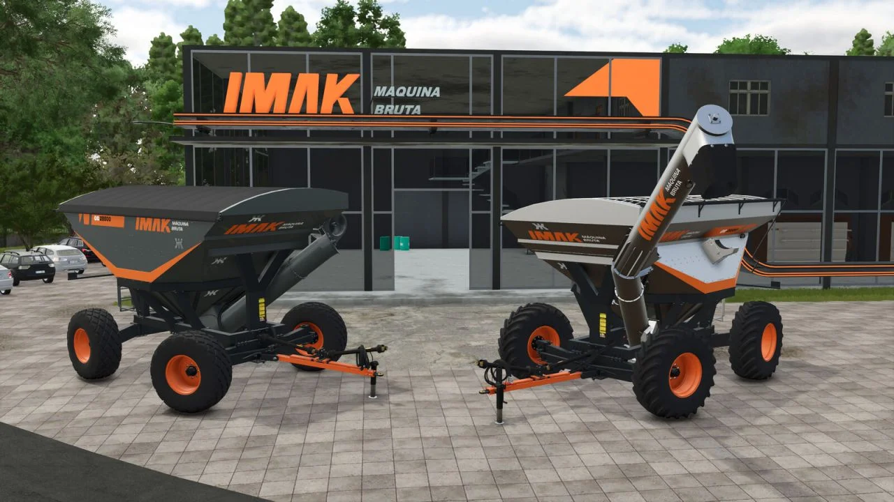 FS25 IMAK Grain Trailer CG 28500 V1.0.0.1 Trailers Mod FS25 Mod Free Download