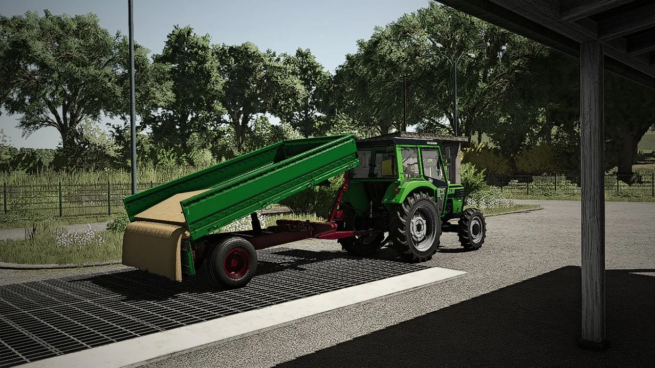 FS25 IMT/Loznica/Tehnostroj grain trailer V1.0.0.1 Trailers Mod FS25 Mod Free Download