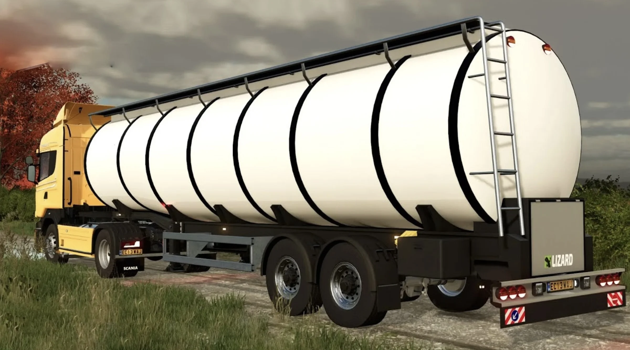 FS25 Increased Capacity Tanker V1.0 Trailers Mod FS25 Mod Free Download