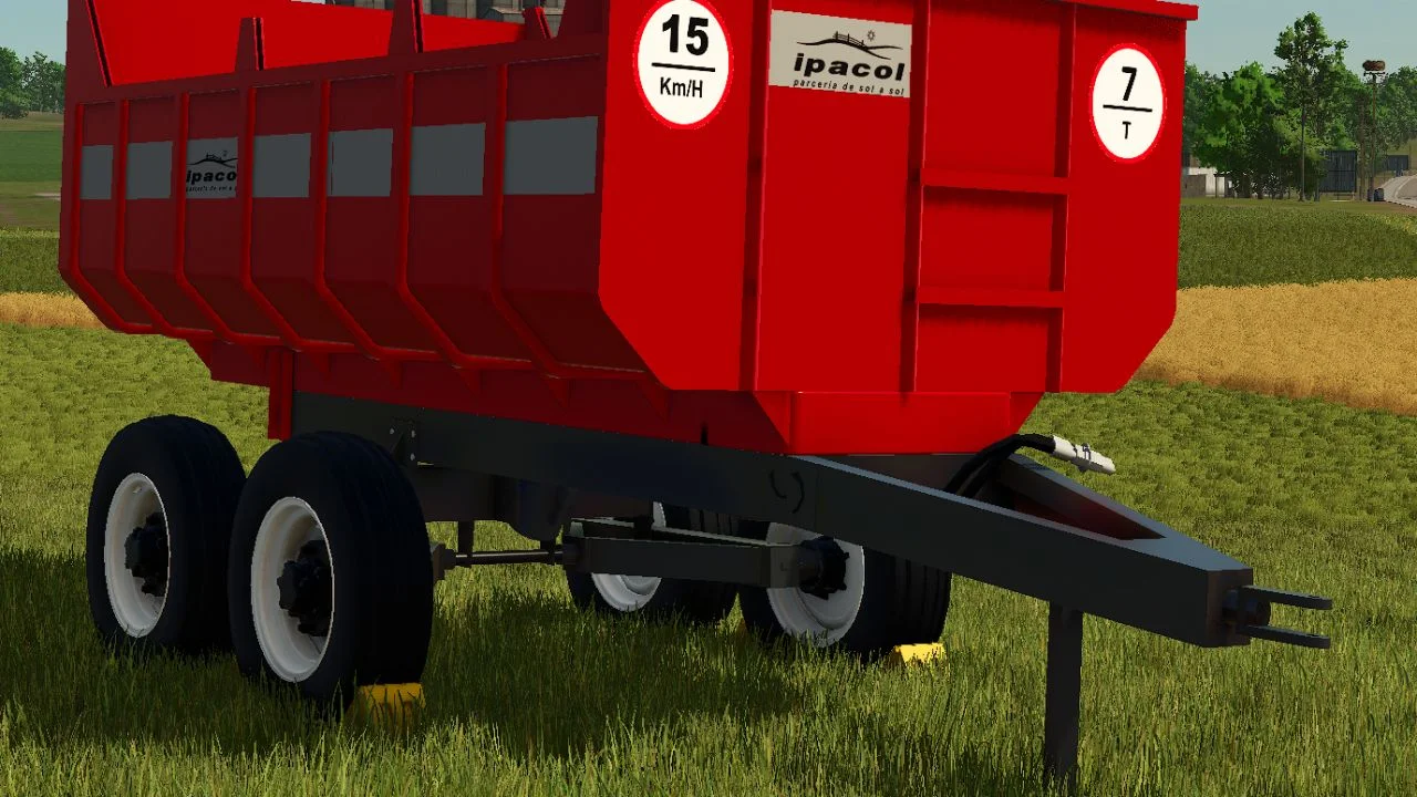 FS25 Ipacol 7T V1.0 Trailers Mod FS25 Mod Free Download