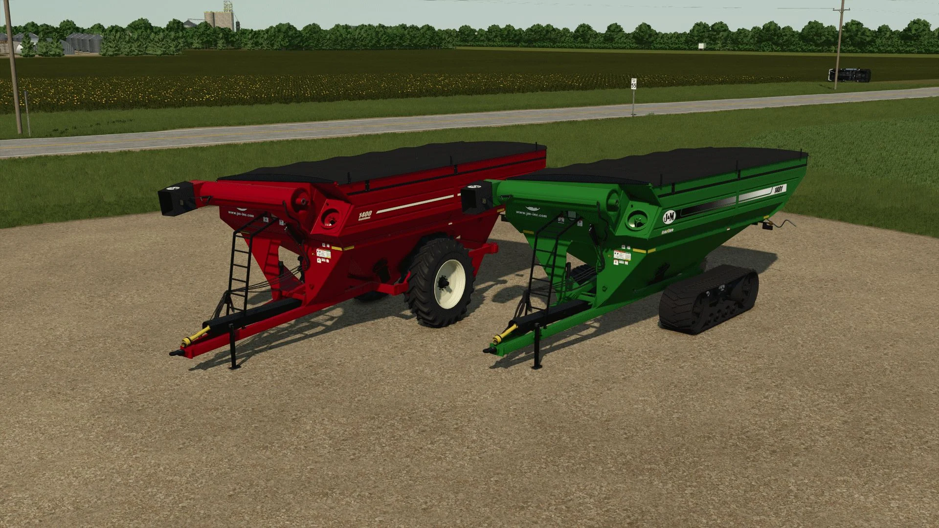 FS25 J&M 1401 V1.0 Trailers Mod FS25 Mod Free Download