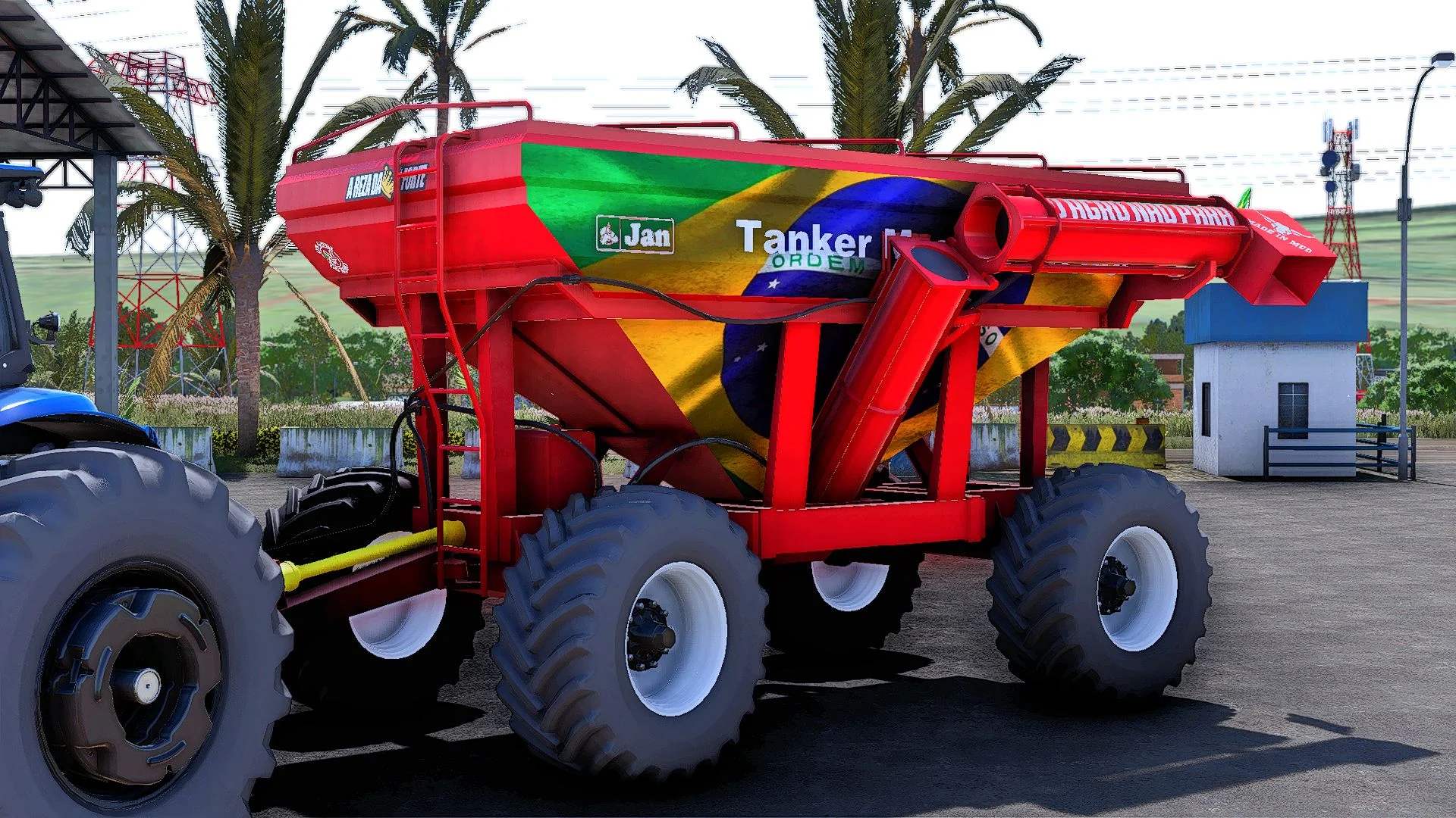FS25 Jan Tanker Magnu 25000 Edit V1.0 Trailers Mod FS25 Mod Free Download