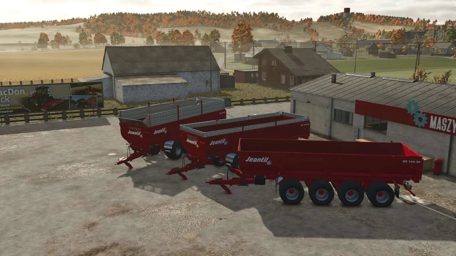 FS25 Jeantil BR 104-30 v1.0.0.0 Trailers Mod FS25 Mod Free Download