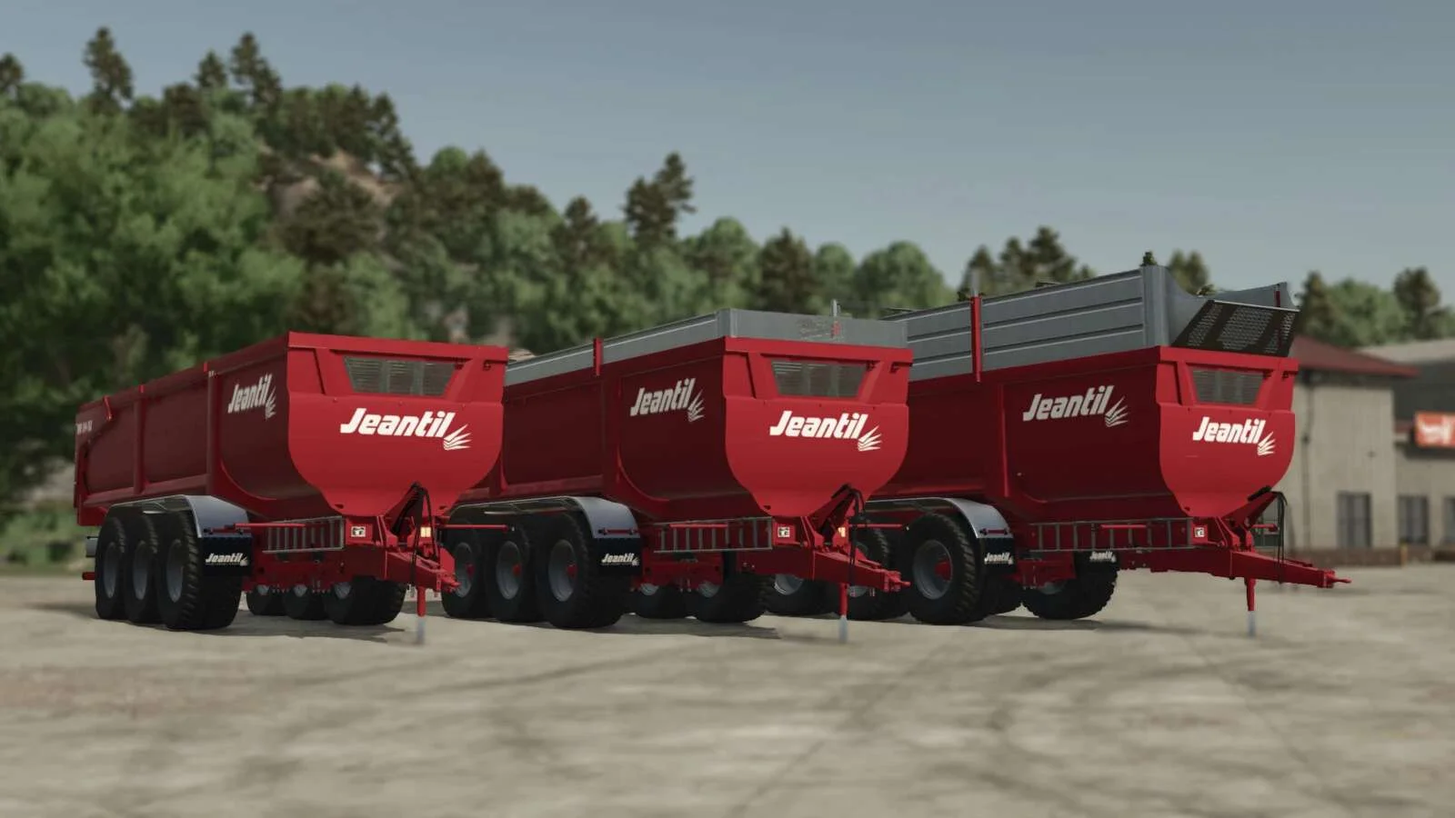 FS25 Jeantil BR 24-32 v1.0 Trailers Mod FS25 Mod Free Download