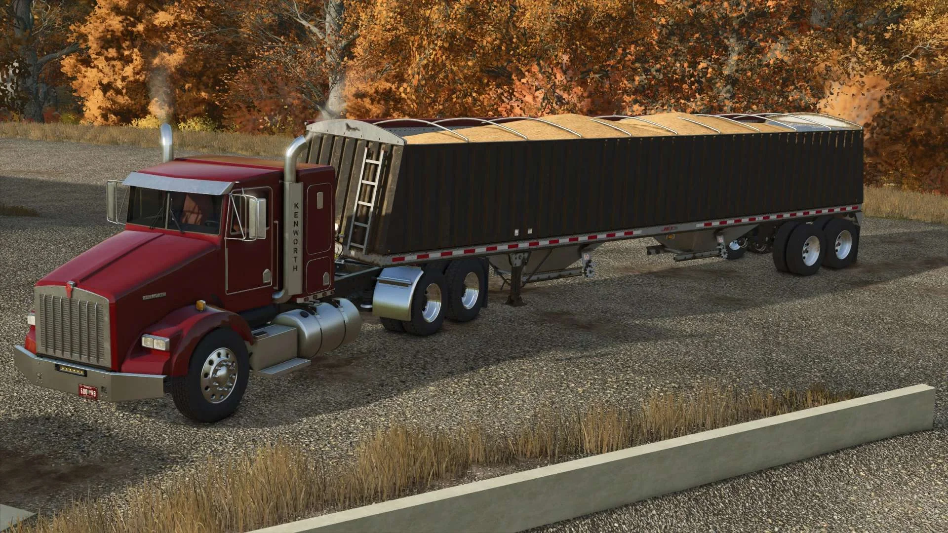 FS25 Jet Co Hopper Bottom v1.0 Trailers Mod FS25 Mod Free Download