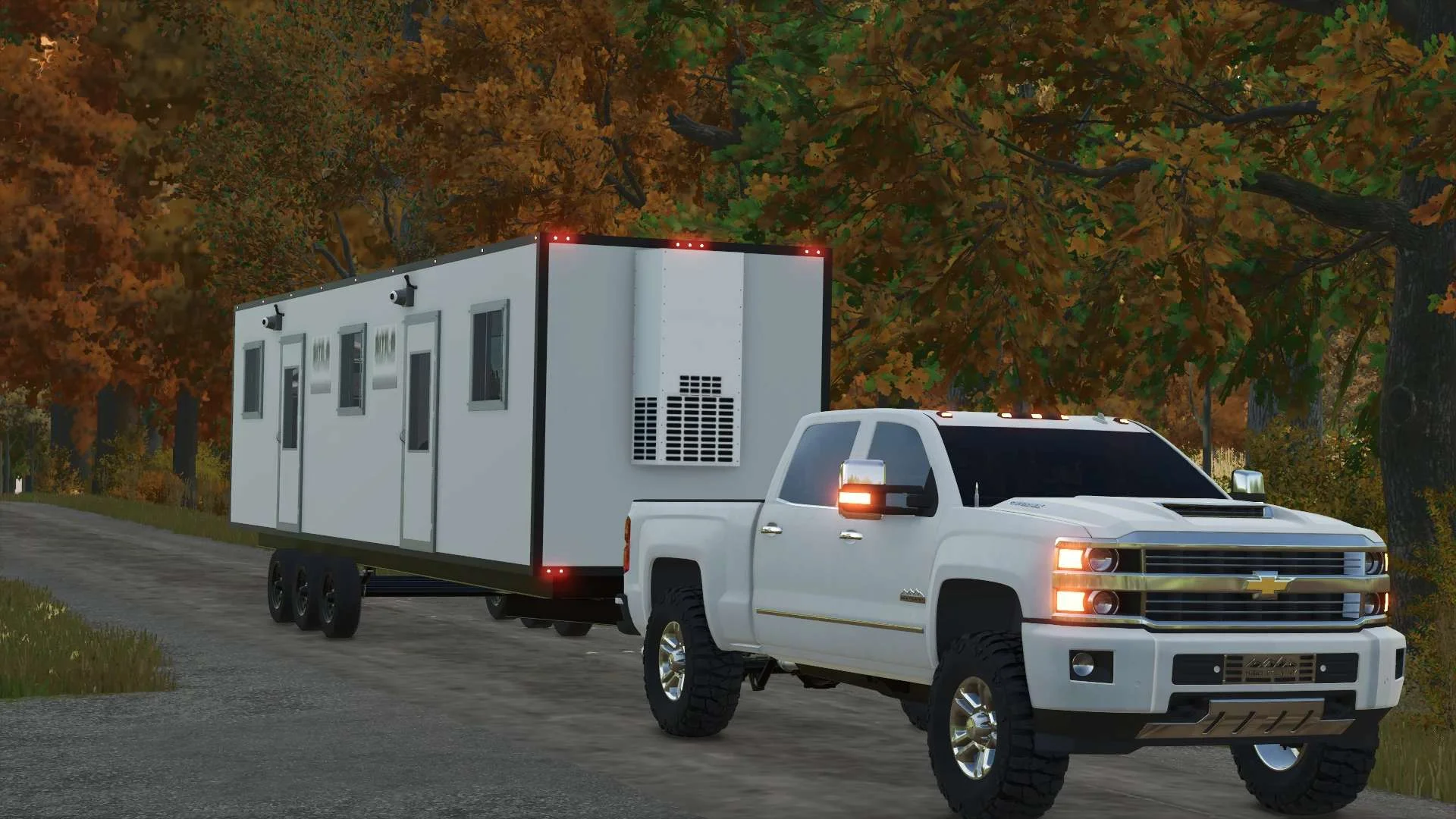 FS25 JobSite Trailer v1.0 Trailers Mod FS25 Mod Free Download