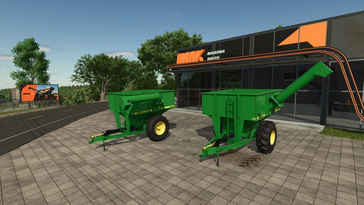 FS25 John Deere 500 Grain Cart V1.0 Trailers Mod FS25 Mod Free Download