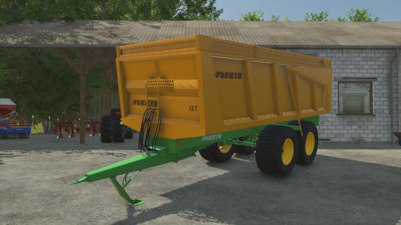 FS25 Joskin 12000B V1.0 Trailers Mod FS25 Mod Free Download