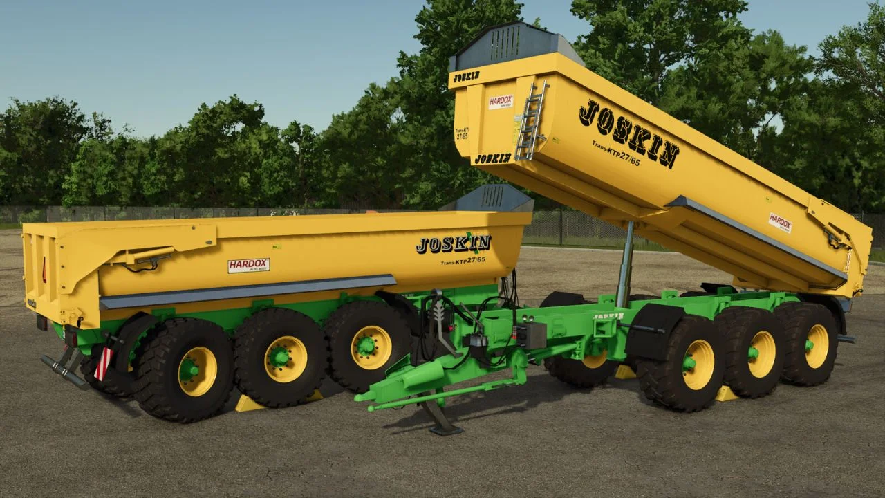 FS25 Joskin Trans-KTP 27/65 V1.0 Trailers Mod FS25 Mod Free Download