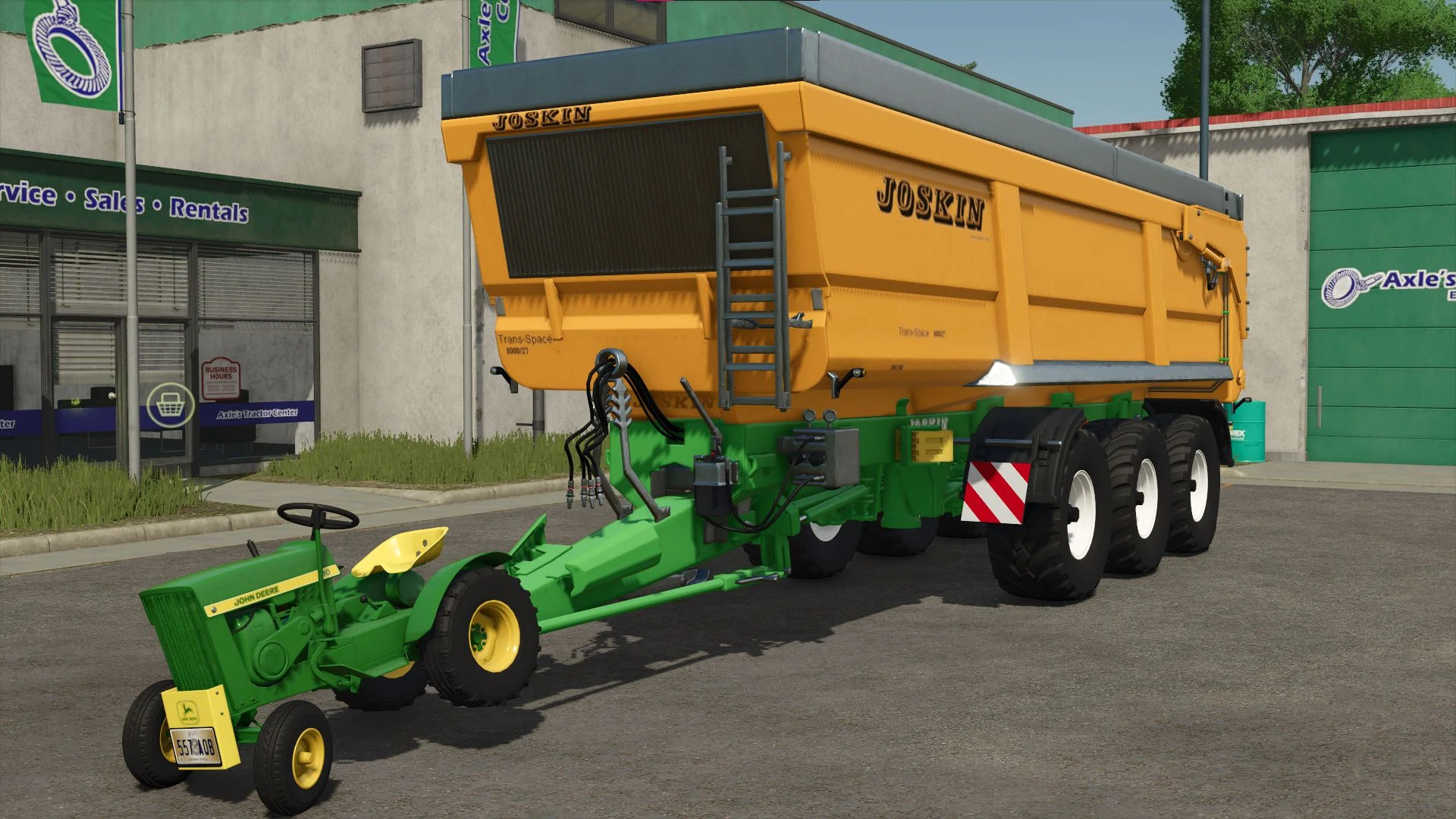 FS25 Joskin TransSpace 8000 v1.0 Trailers Mod FS25 Mod Free Download
