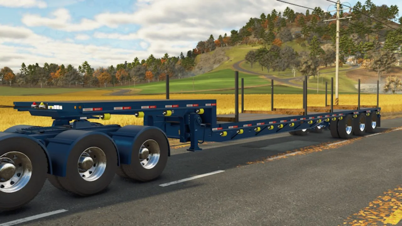 FS25 Kalyn Siebert 53ft stepdeck V1.0.0.1 Trailers Mod FS25 Mod Free Download