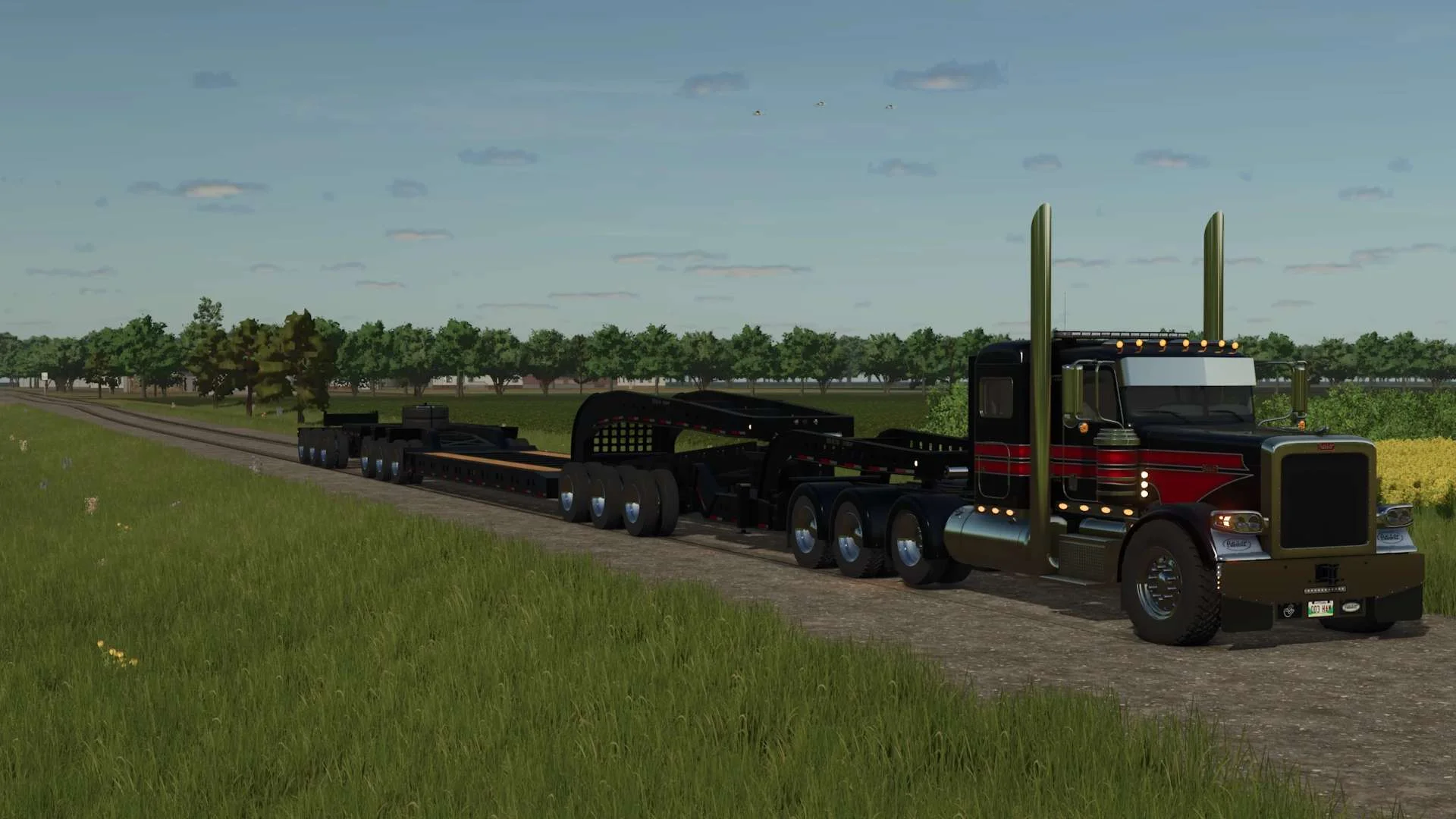 FS25 Kalyn Siebert 9 axle v1.0 Trailers Mod FS25 Mod Free Download