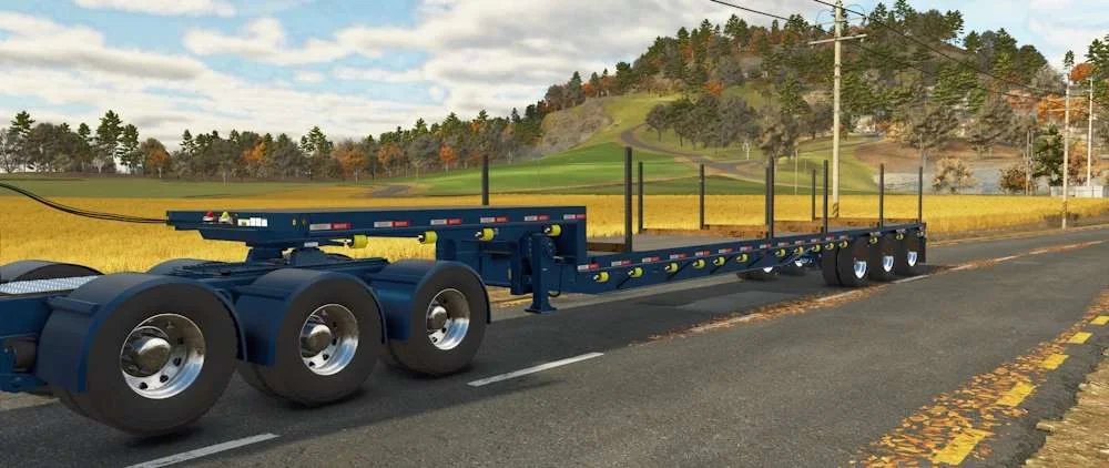 FS25 Kalyn Siebert DD53 Stepdeck v1.0 Trailers Mod FS25 Mod Free Download